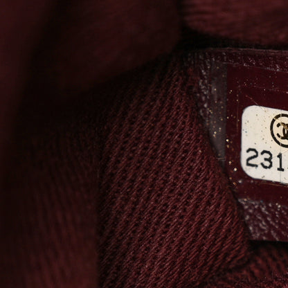 Chanel Shiny Sheepskin Quilted Small Trapezio Flap Black 7 of 15