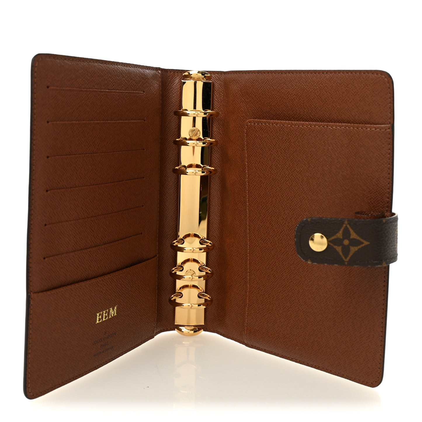 Monogram Medium Ring Agenda Cover