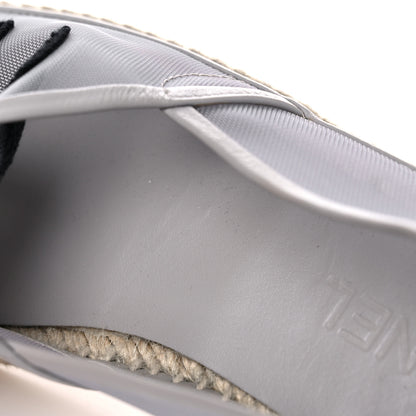 Chanel Mesh Grosgrain CC Espadrilles 39 Grey 15 of 15