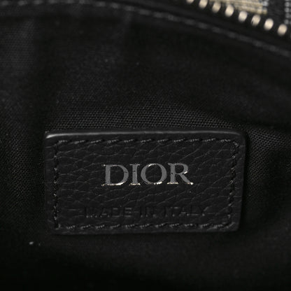 Christian Dior Oblique Mens Mini Saddle Bag Blue 6 of 6