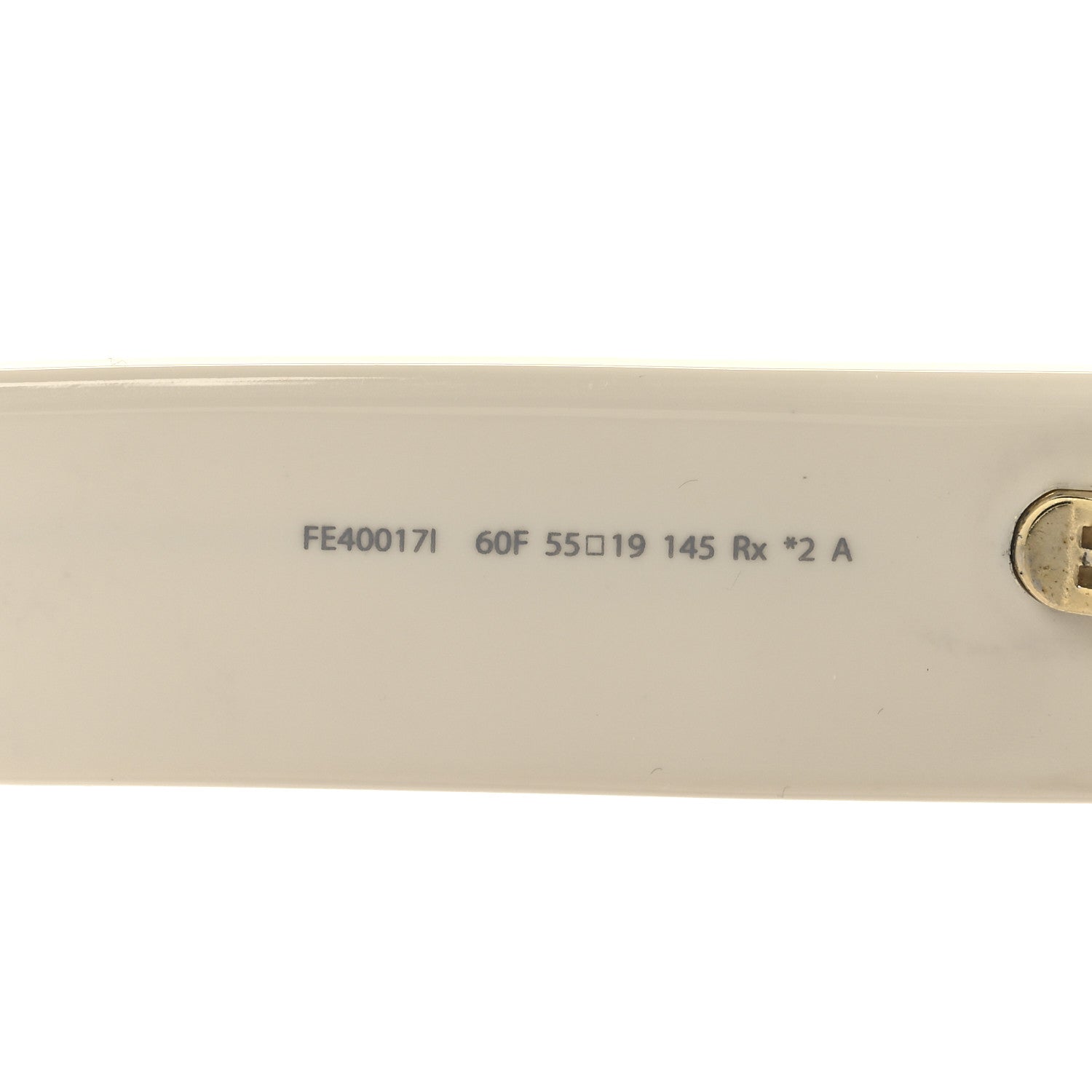 Fendi Acetate FF Fendi Butterfly Sunglasses FE40017I White 6 of 9