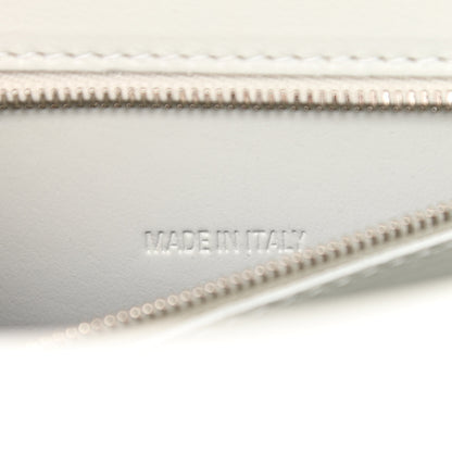 Balenciaga Shiny Box Calfskin Tonal B Small Hourglass Top Handle Bag White 7 of 9