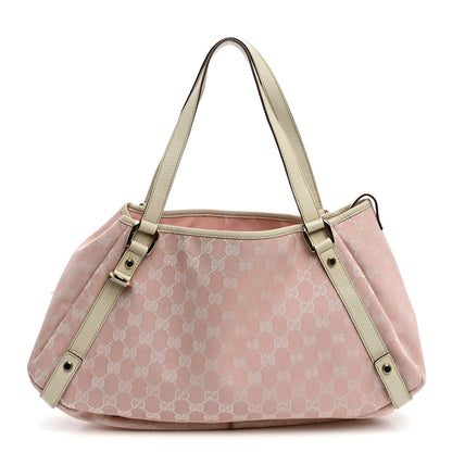 Gucci Monogram Medium Abbey Shoulder Bag Pink 1 of 11
