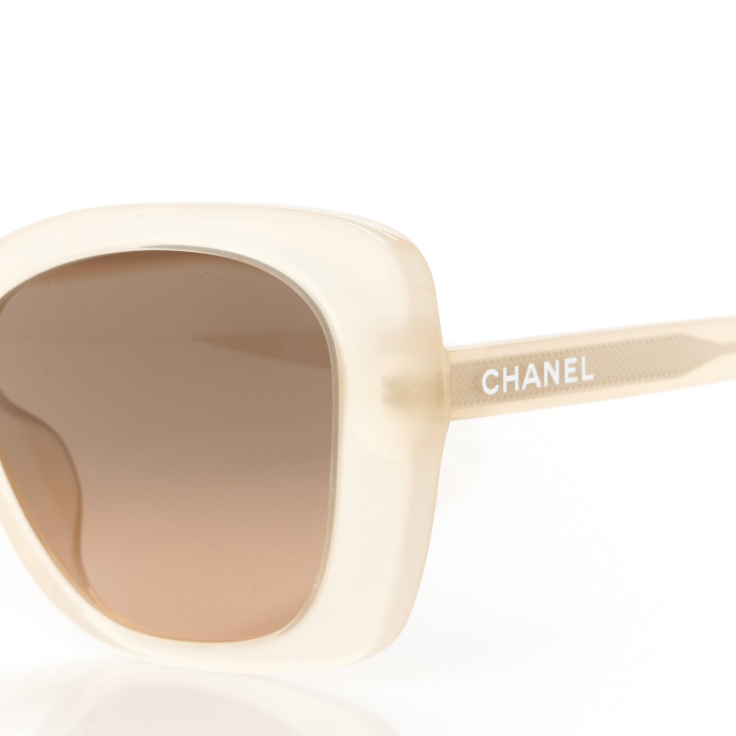 Chanel Acetate Rectangle Sunglasses 5504 Beige 7 of 8