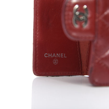 Chanel Lambskin Quilted 6 Key Holder Red 6 of 12