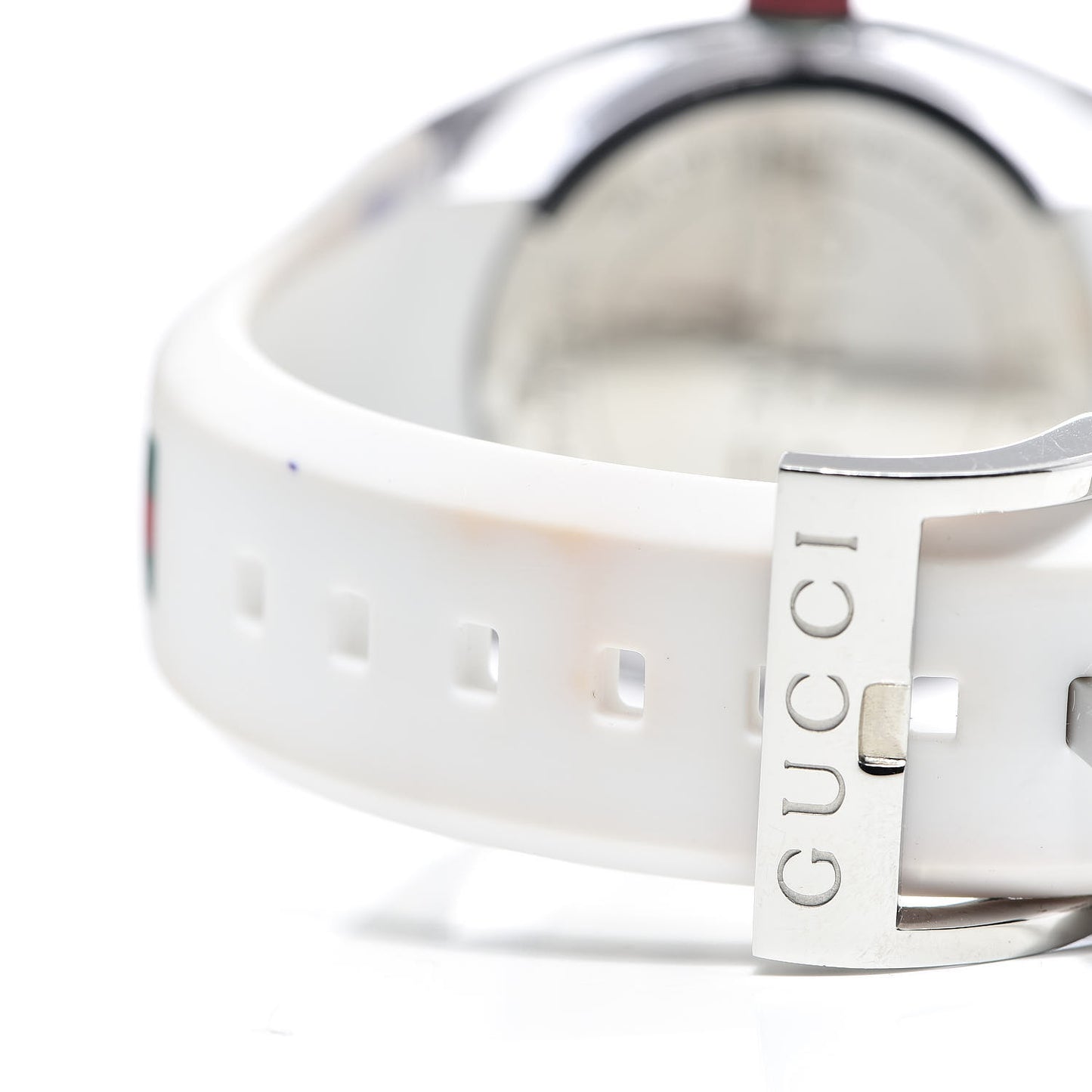 Stainless Steel Rubber 36mm Sync Web Quartz Watch