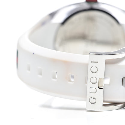 Gucci Stainless Steel Rubber 36mm Sync Web Quartz Watch 6 of 10