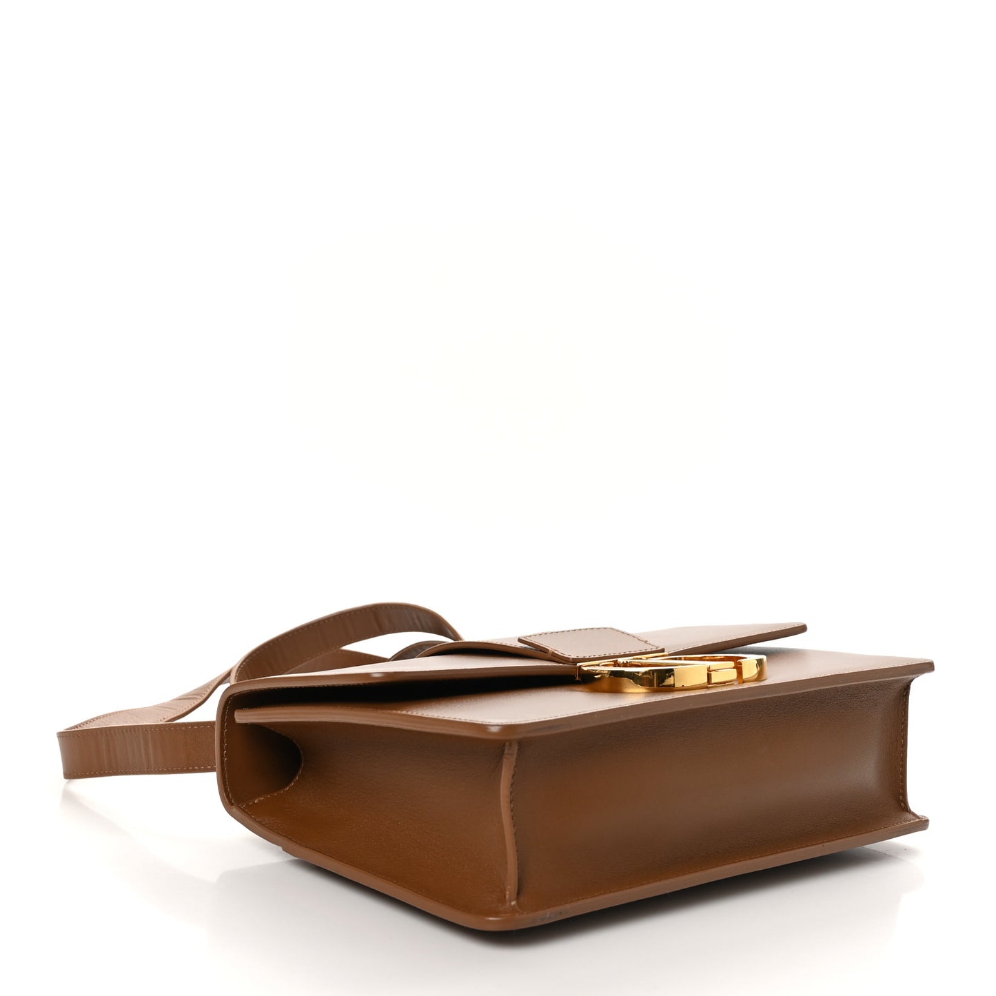 Smooth Calfskin 30 Montaigne Flap Bag Brown