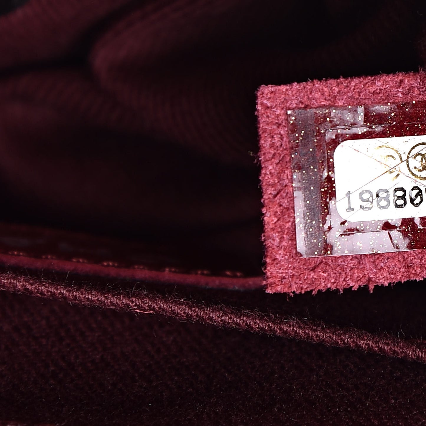 Caviar Aged Calfskin Medium Bubble Graphic Messenger Bag Dark Red