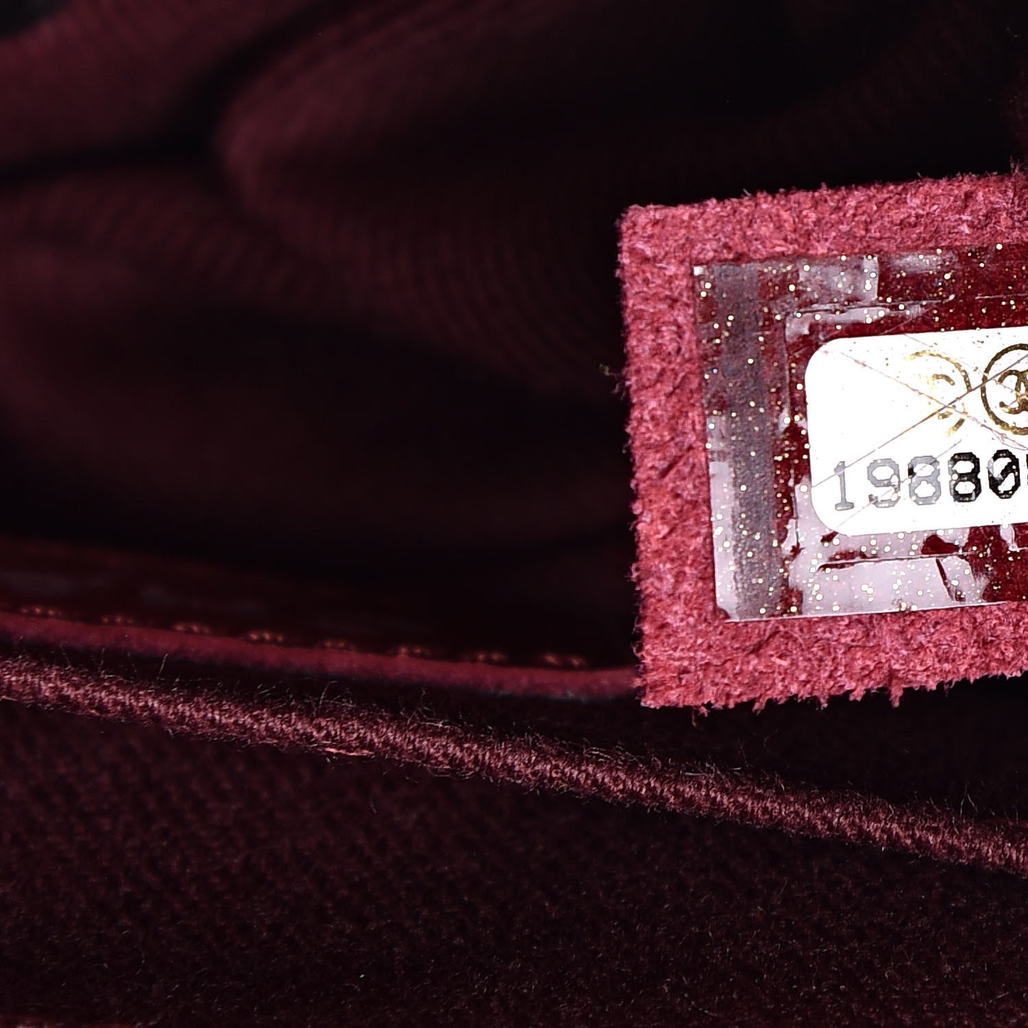 Chanel Caviar Aged Calfskin Medium Bubble Graphic Messenger Bag Dark Red 7 of 13
