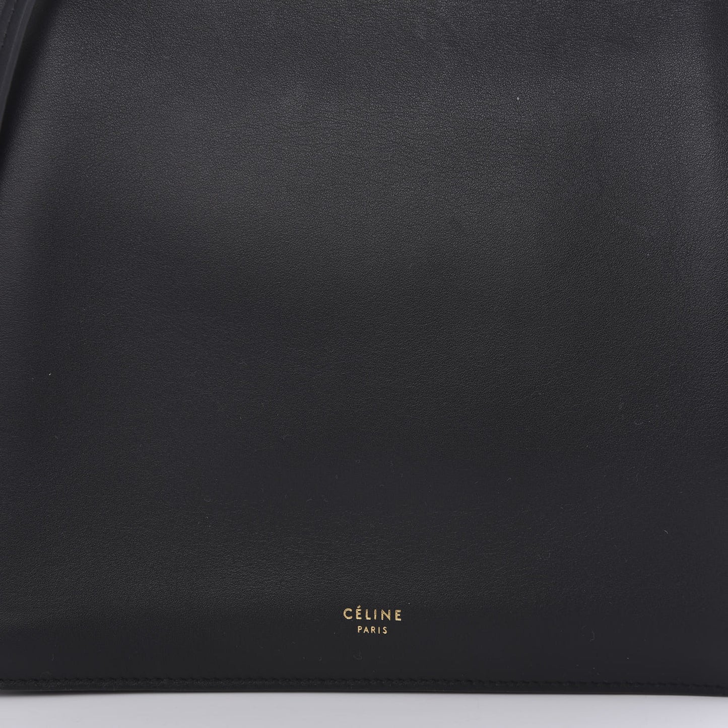Smooth Calfskin Mini Clasp Bag Black