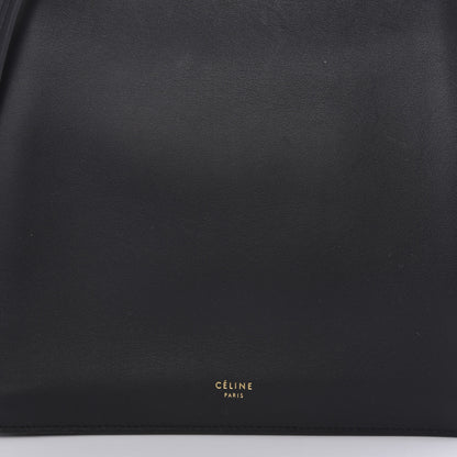 Celine Smooth Calfskin Mini Clasp Bag Black 9 of 9