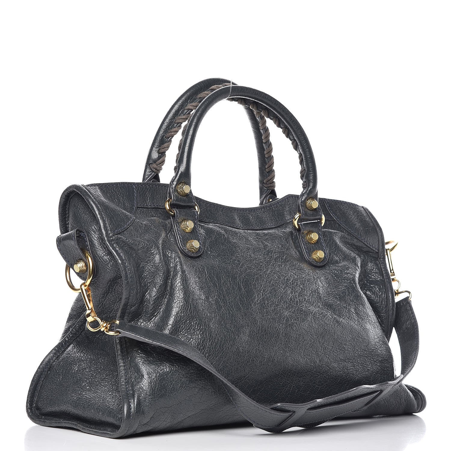 Balenciaga Agneau Giant 12 Gold Hardware City Anthracite 4 of 12