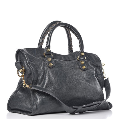Balenciaga Agneau Giant 12 Gold Hardware City Anthracite 4 of 12