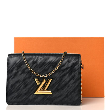 Louis Vuitton Epi Twist Belt Chain Wallet Black 8 of 8