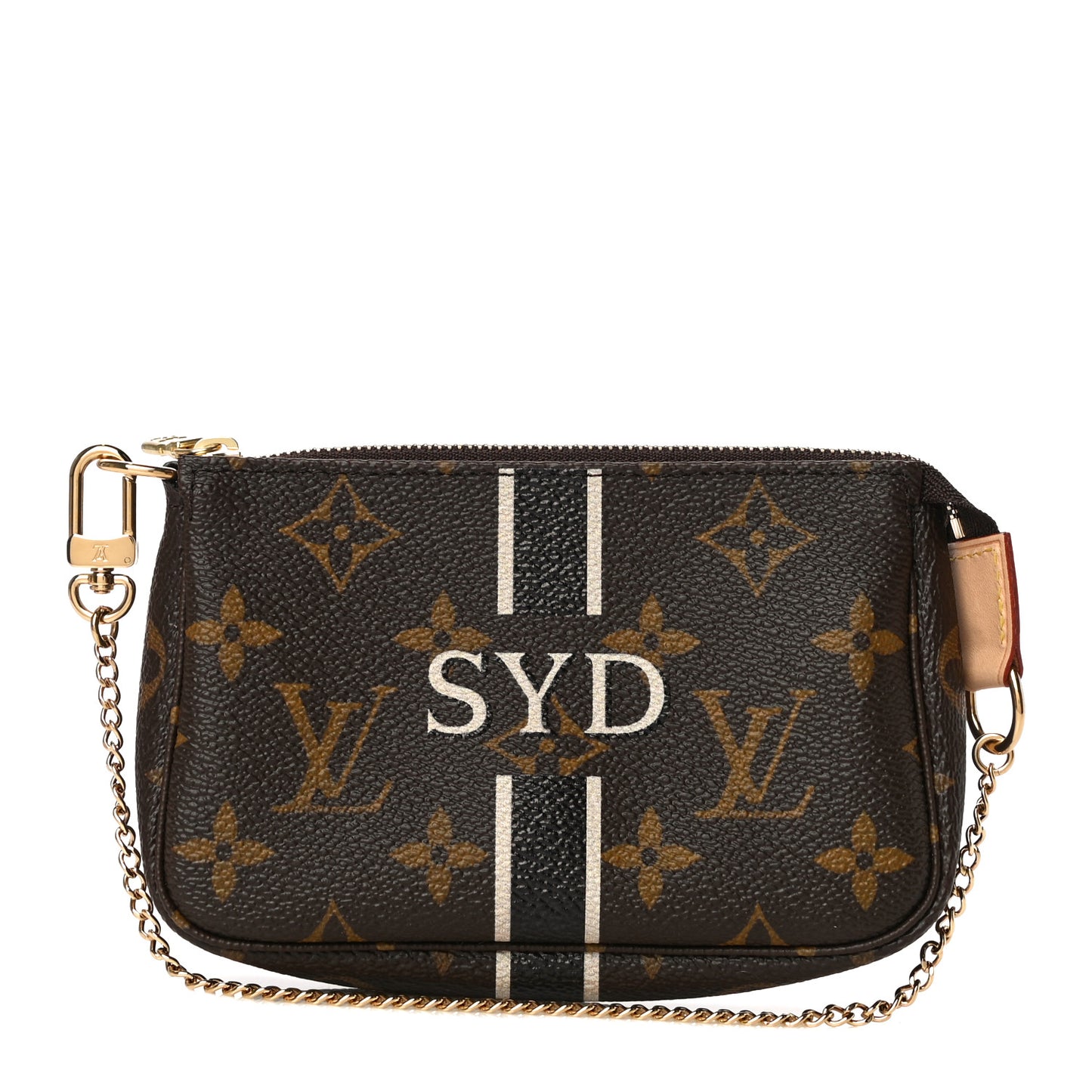 Monogram My LV Heritage Mini Pochette Accessories Ivory Black