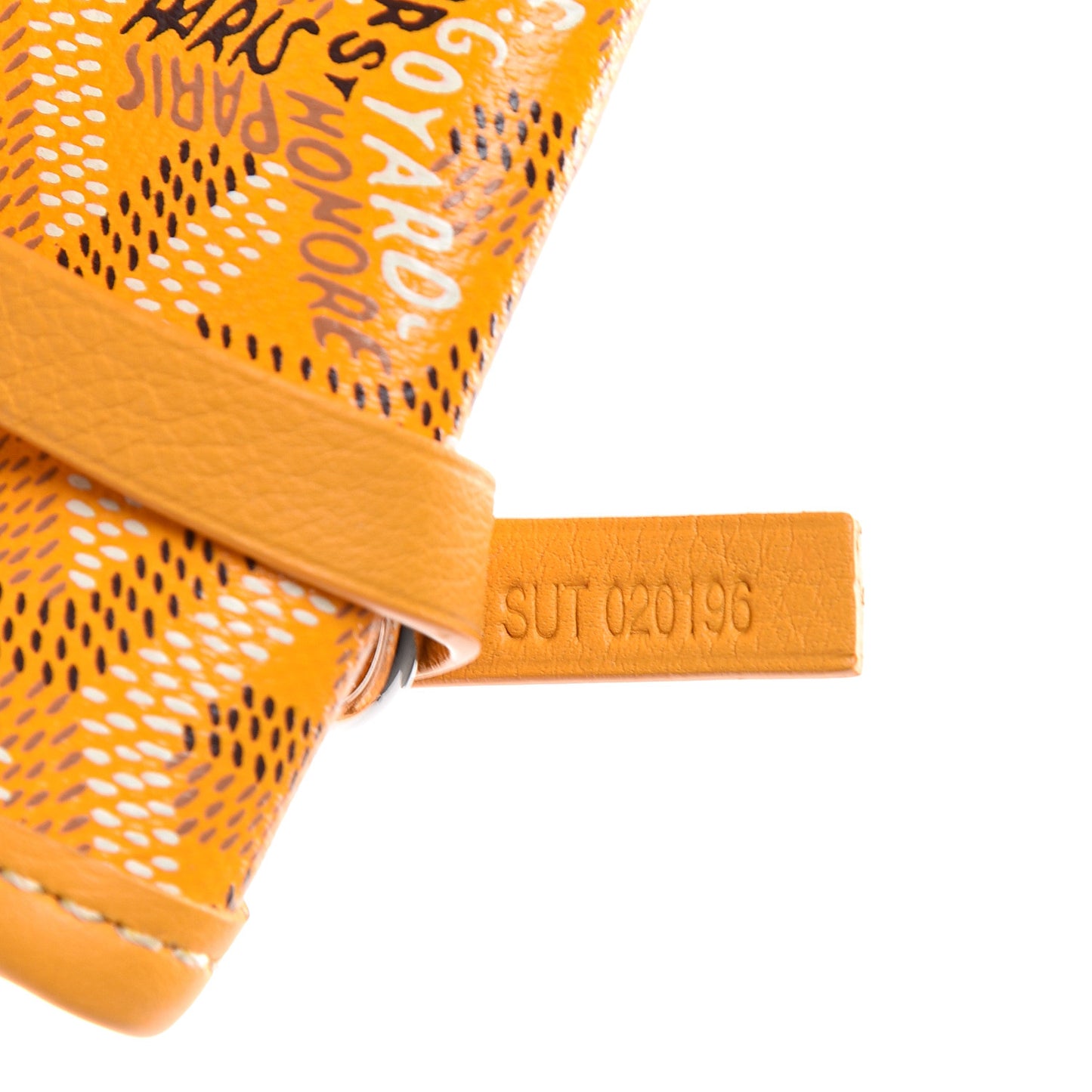 Goyardine Reversible Mini Anjou Yellow