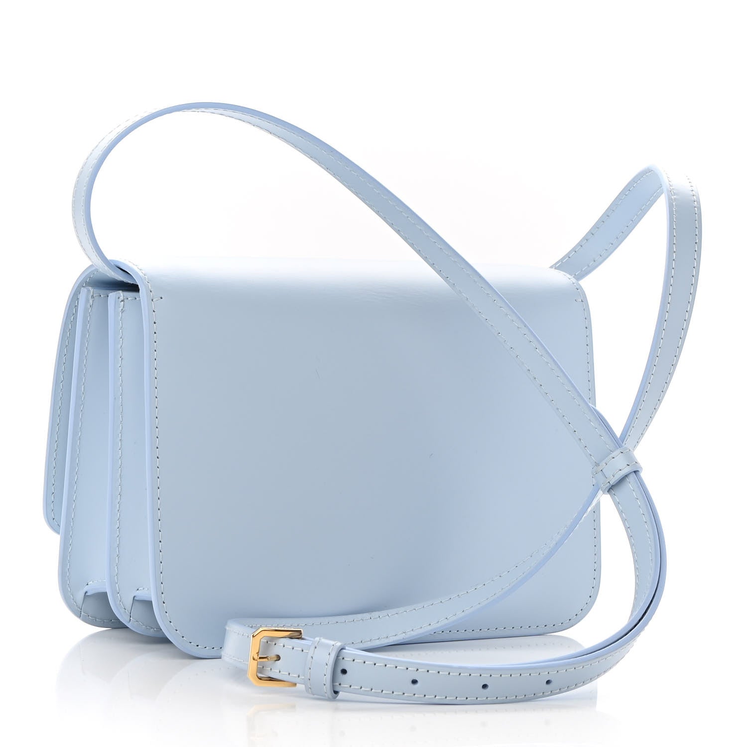 Burberry Calfskin Small TB Bag Pale Blue 2 of 8
