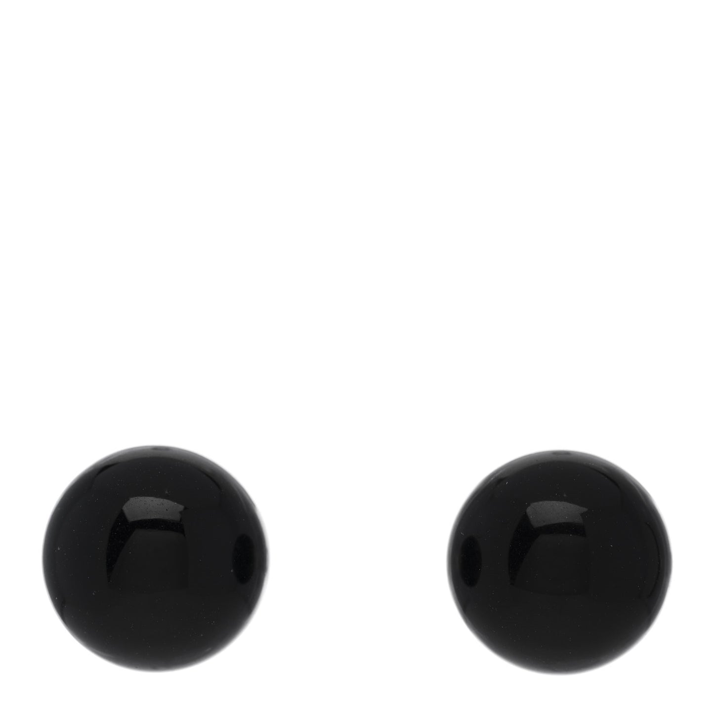 Sterling Silver Black Onyx 10mm Ziegfeld Earrings