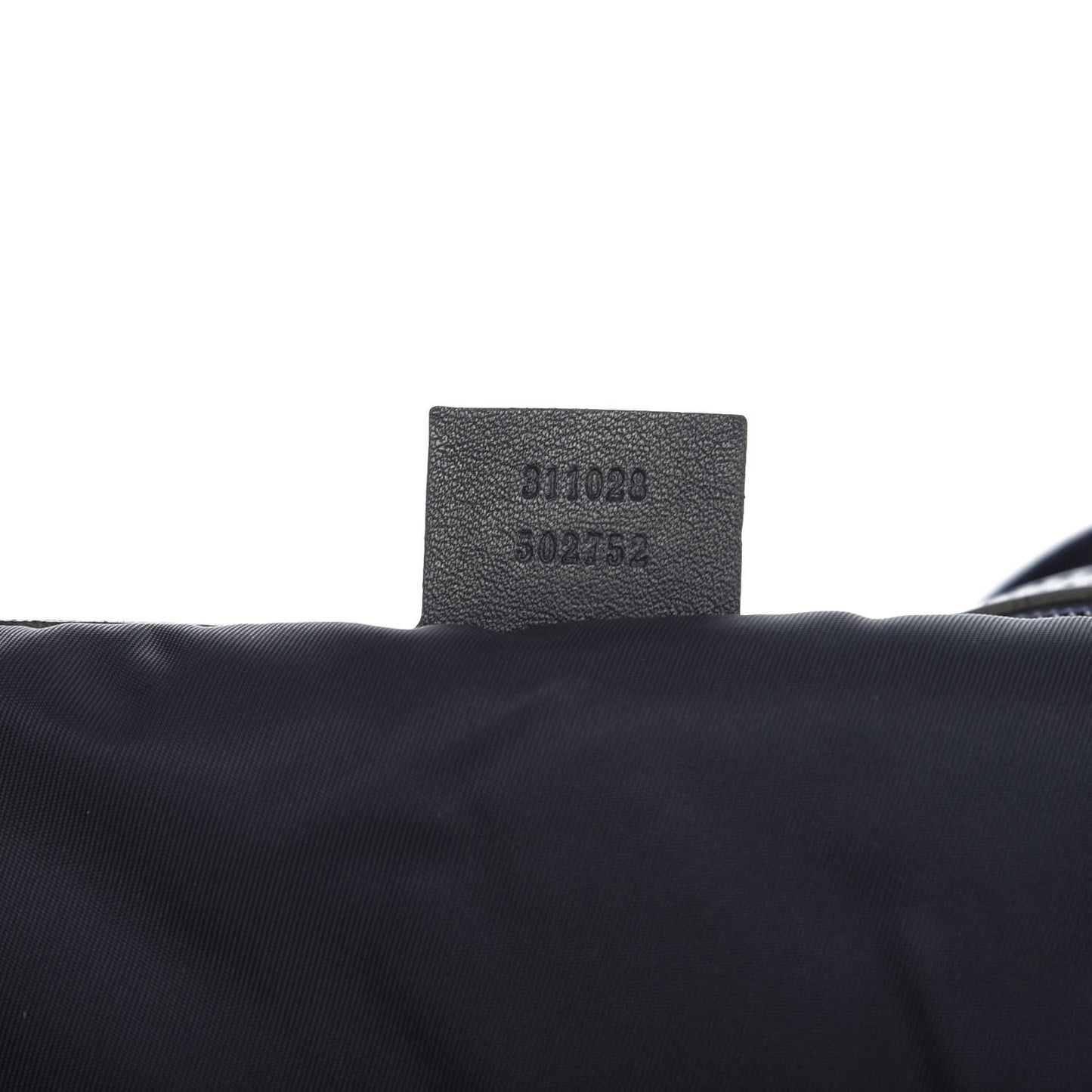 Nylon Microguccissima Gym Bag Navy