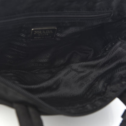 Prada Tessuto Nylon Sport Semitracolla Shoulder Bag Black 4 of 7