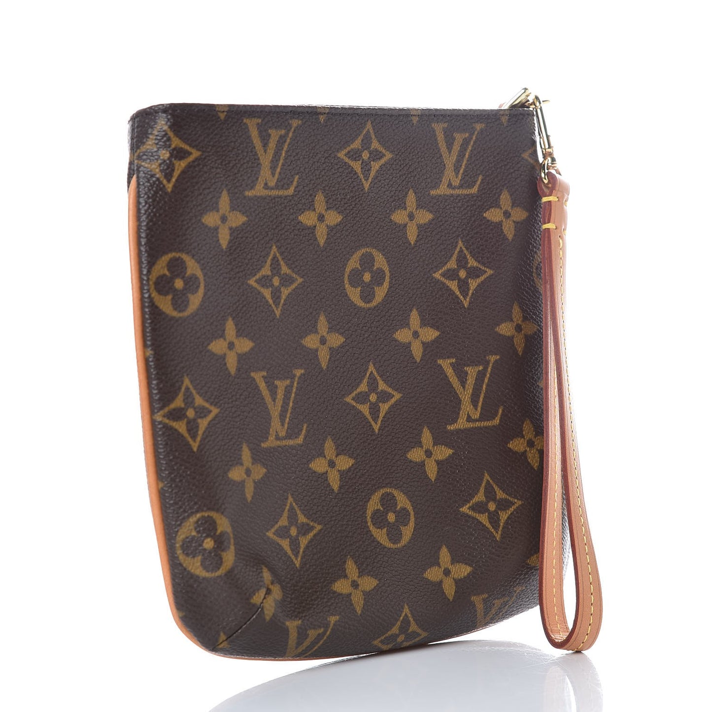 Monogram Partition Wristlet