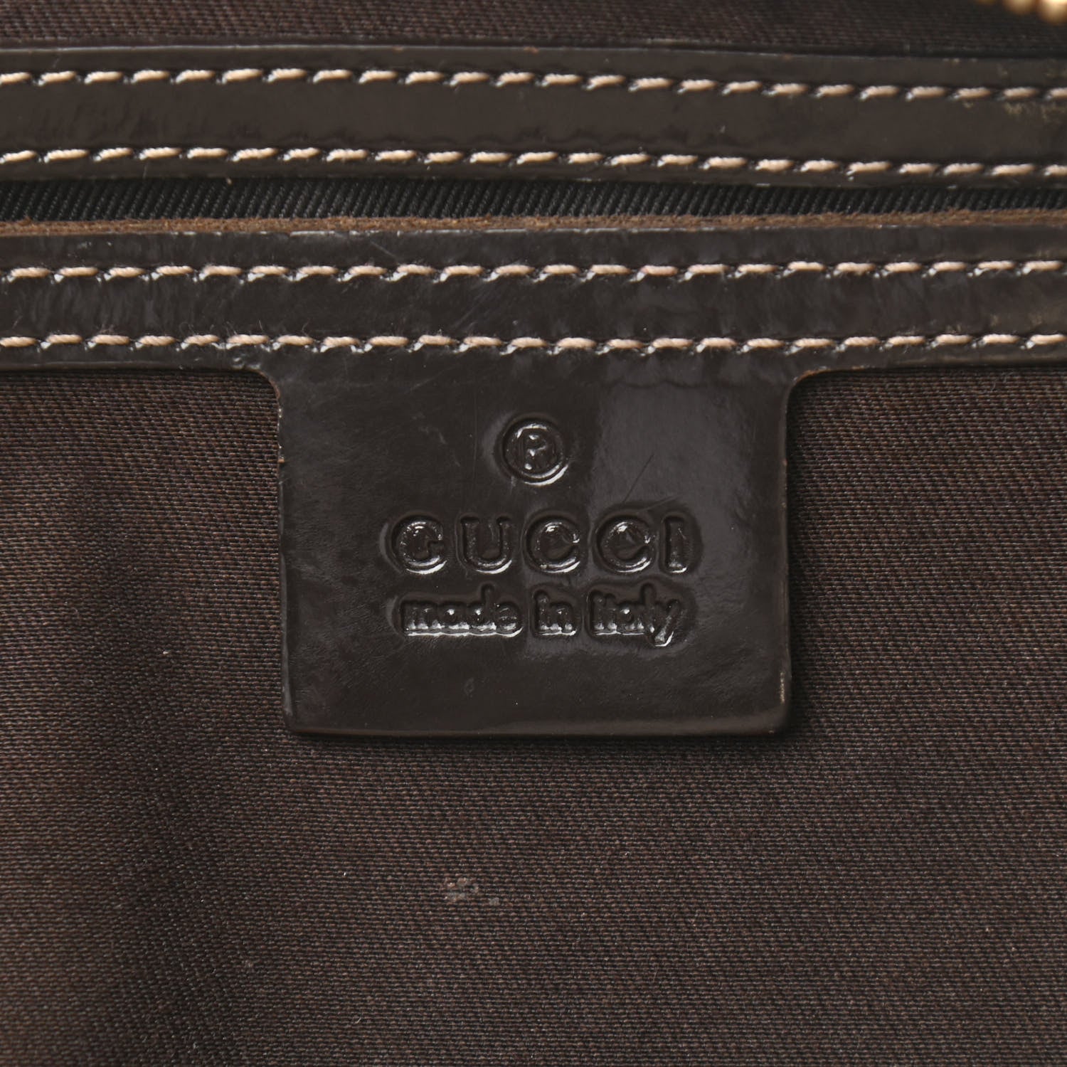 Gucci GG Plus Monogram Medium Joy Boston Dark Brown 6 of 15