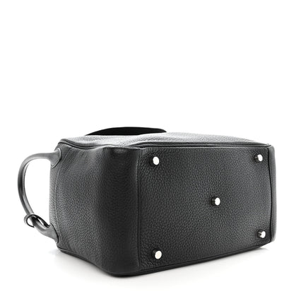 Hermes Taurillon Clemence Lindy 30 Black 4 of 10