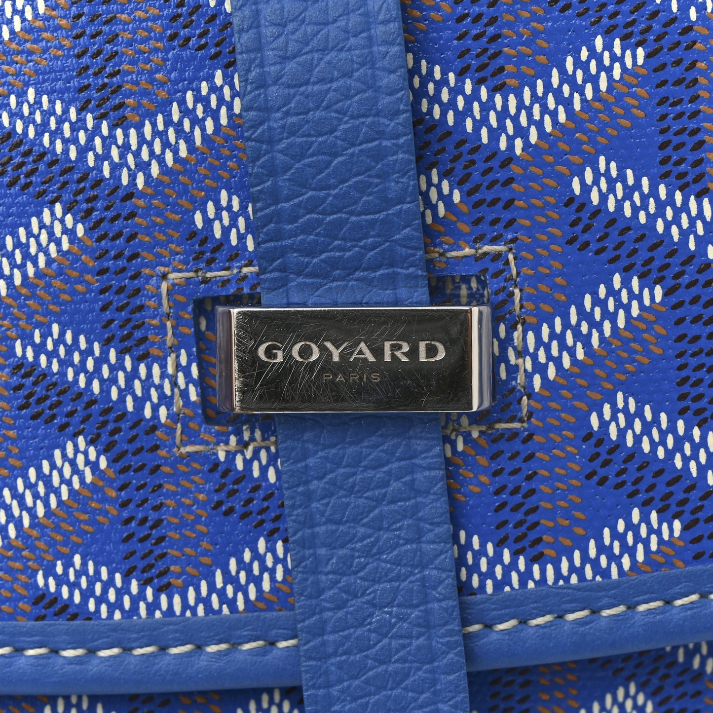 Goyardine Belvedere II PM Messenger Bag Sky Blue