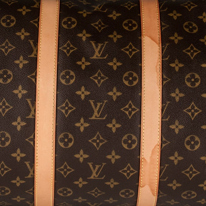 Louis Vuitton Monogram Keepall Bandouliere 55 10 of 10
