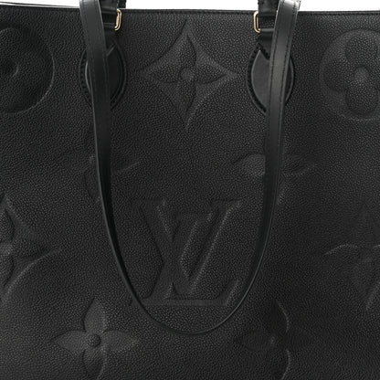 Louis Vuitton Empreinte Monogram Giant Onthego GM Black 7 of 10