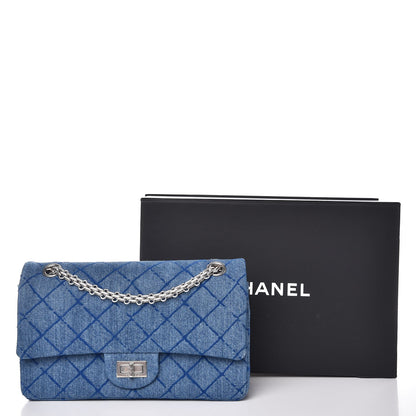 Chanel Denim 2.55 Reissue 225 Flap Blue 9 of 9