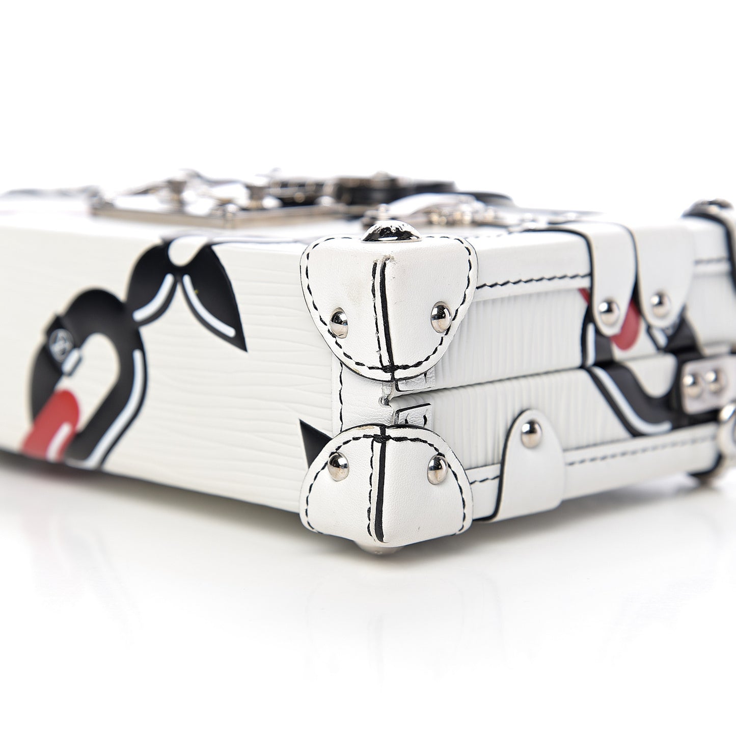Epi Petite Malle White