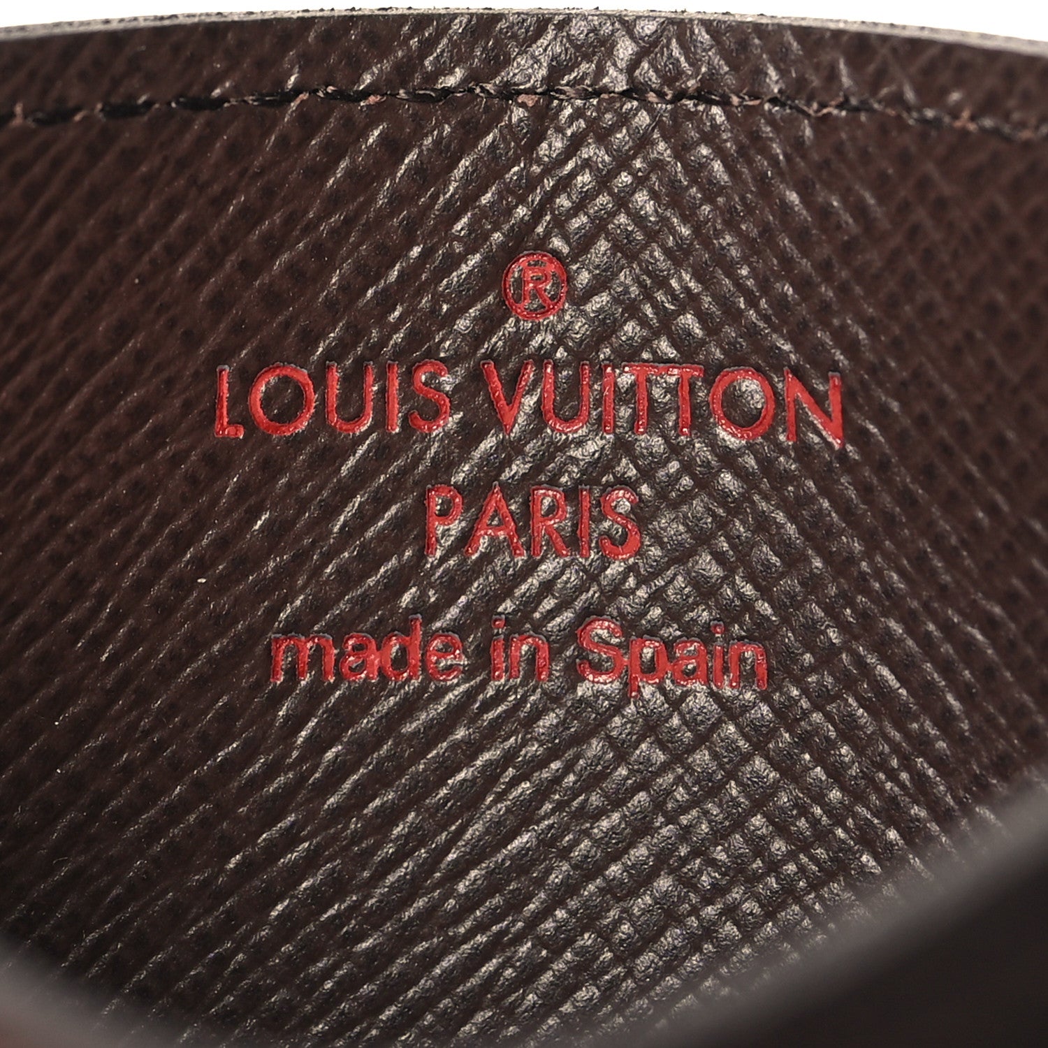 Louis Vuitton Damier Ebene Card Holder 6 of 6