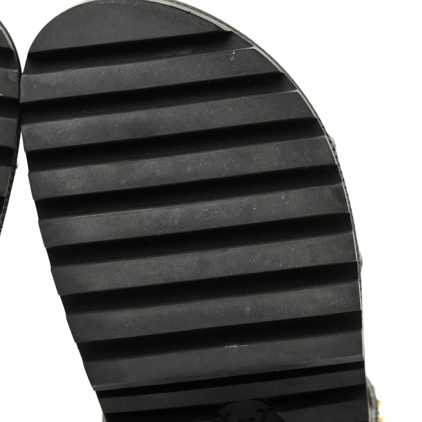 Calfskin Monogram Laureate Platform Sandals 39 Black