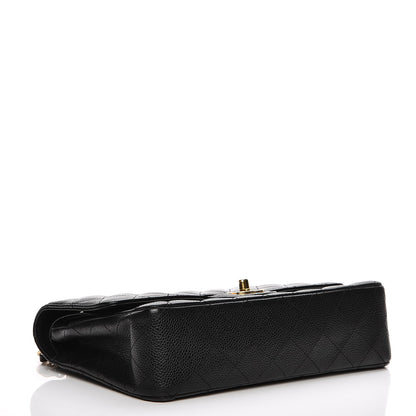 Chanel Caviar Quilted Medium Double Flap Black 4 of 9