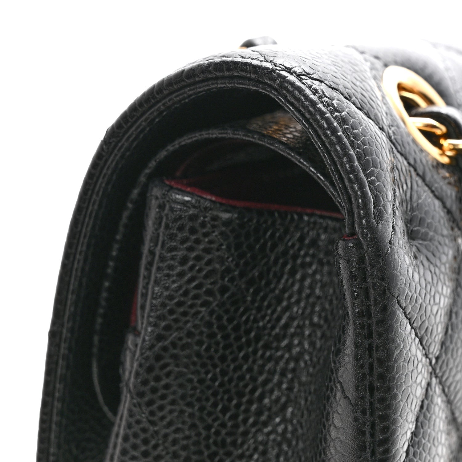 Chanel Caviar Quilted Medium Double Flap Black 13 of 13