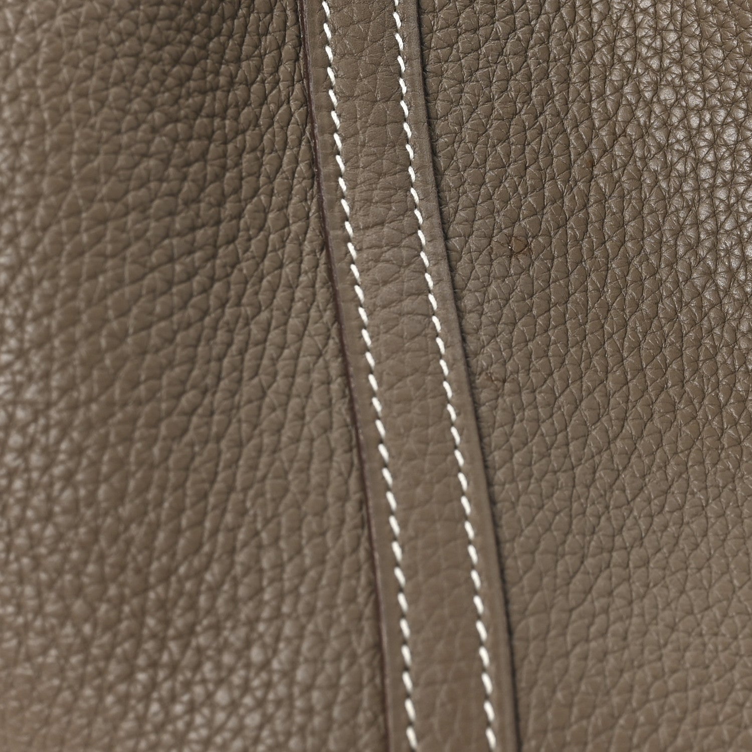 Hermes Taurillon Clemence Picotin Lock 18 PM Etoupe 12 of 13