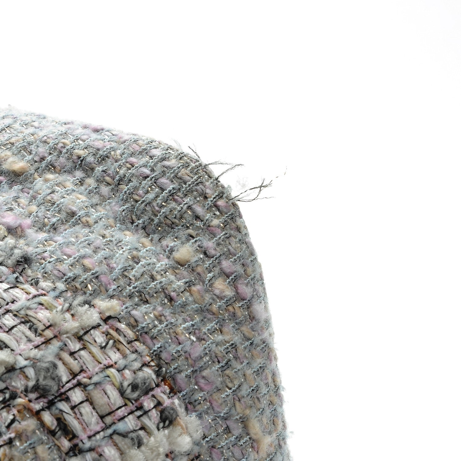 Chanel Tweed Quilted Large Cambon Tote Grey 9 of 9