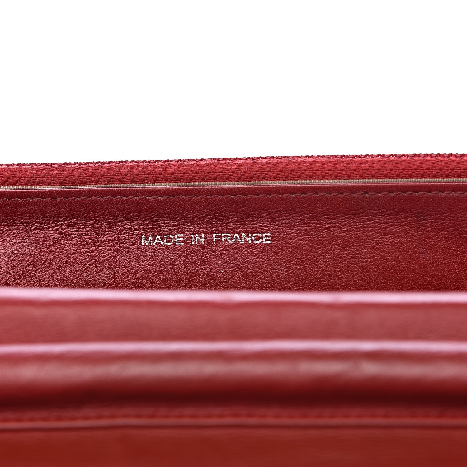 Chanel Patent Quilted Brilliant Wallet On Chain WOC Red 7 of 16