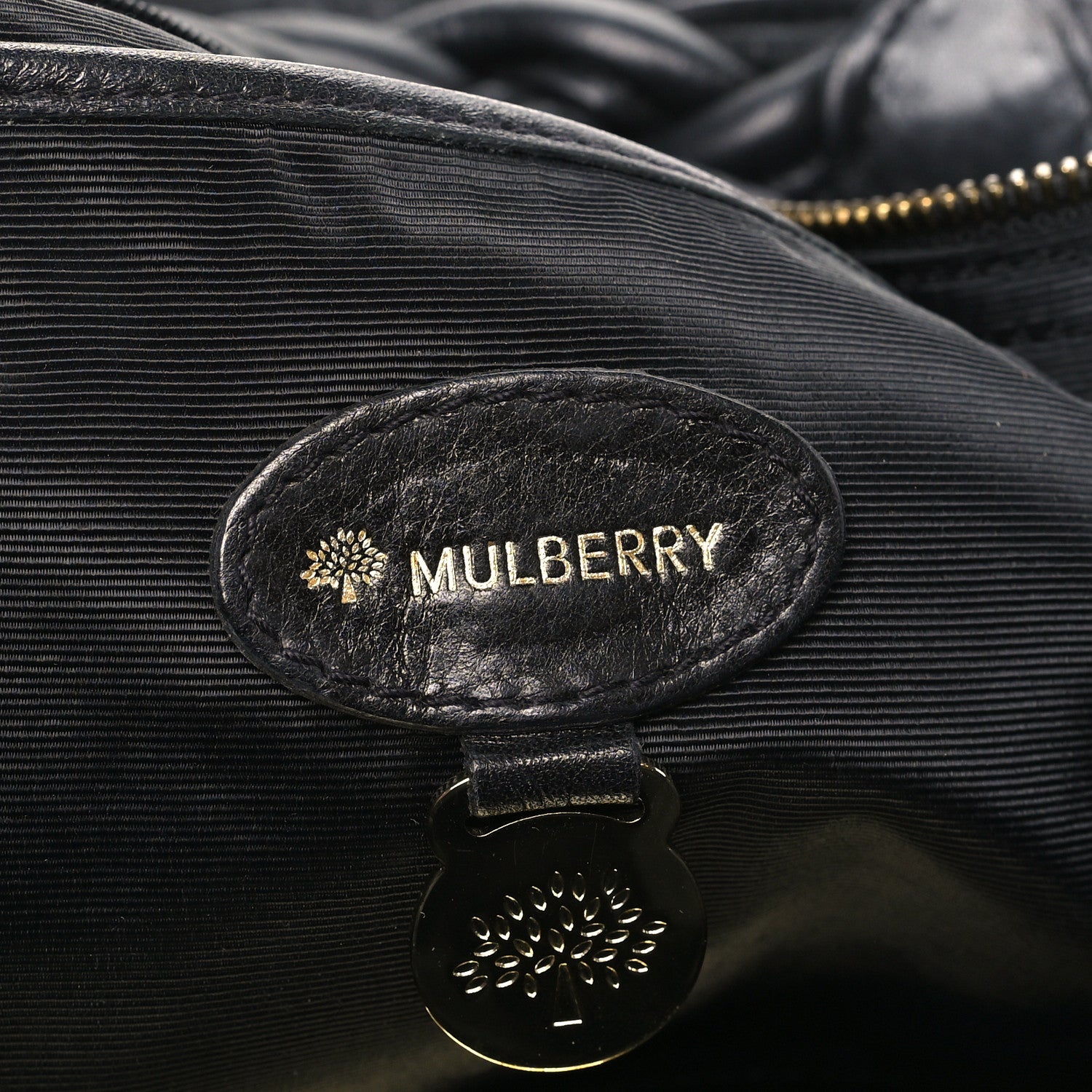Mulberry Soft Spongy Calfskin Large Daria Hobo Black 6 of 10