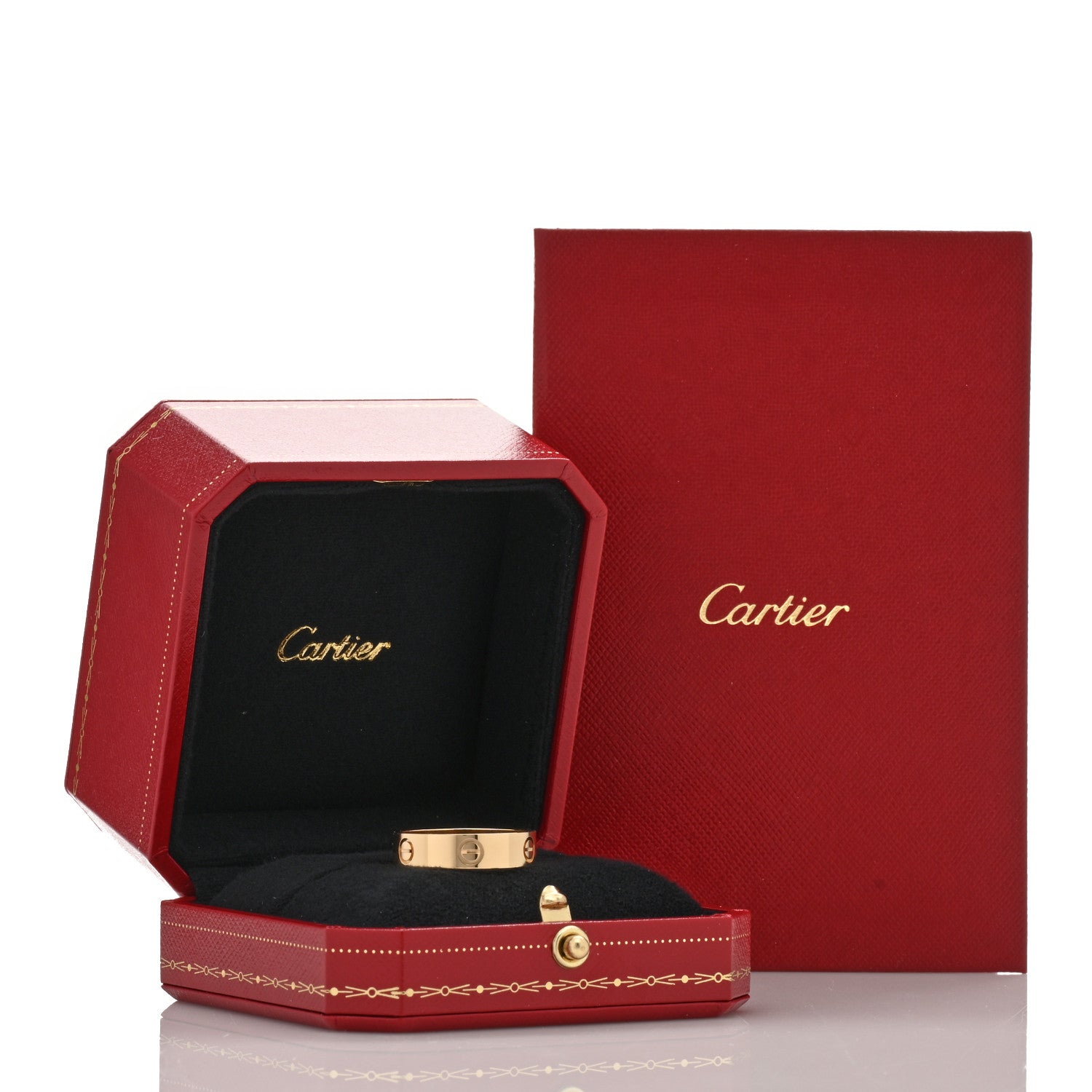 Cartier 18K Yellow Gold 5.5mm LOVE Ring 62 10 5 of 5