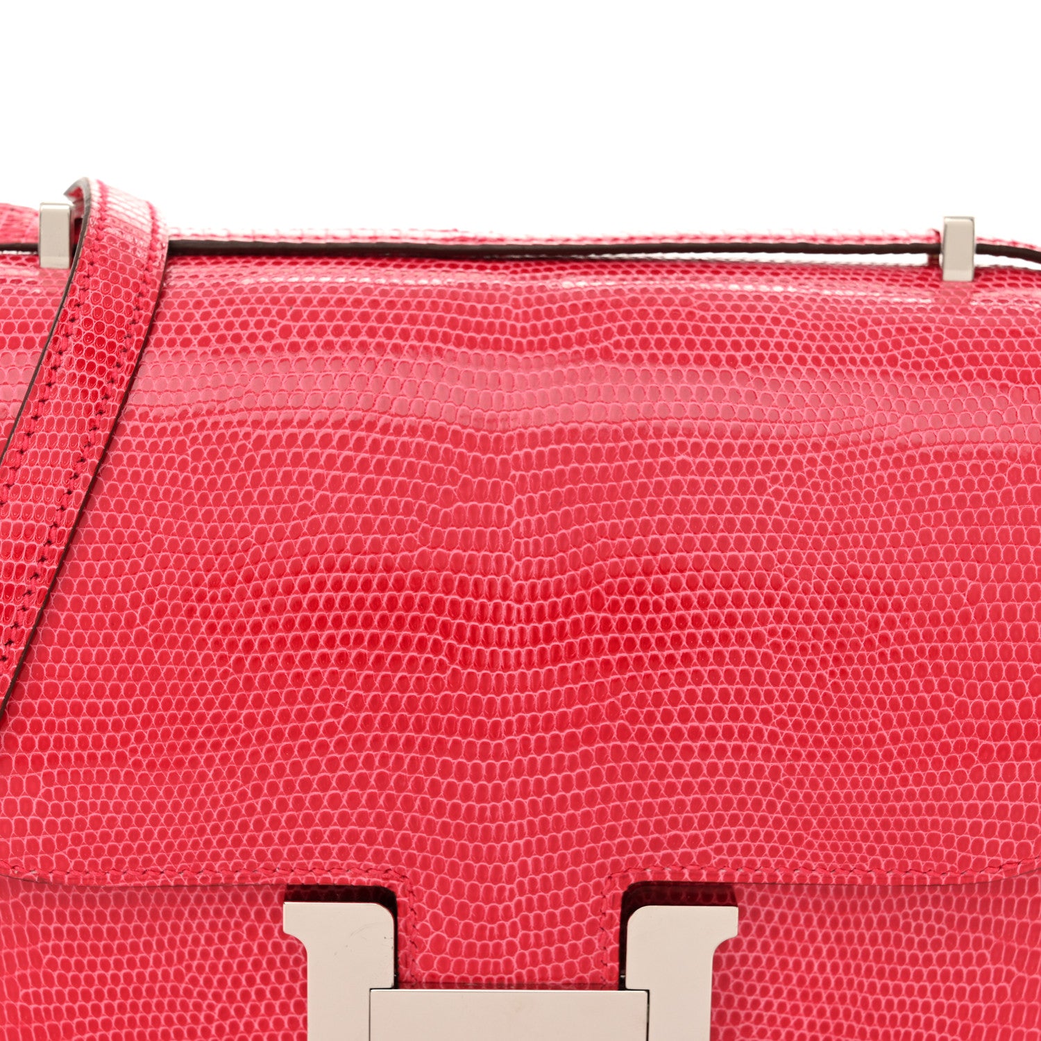 Hermes Lizard Constance 18 Rose Extreme 8 of 11
