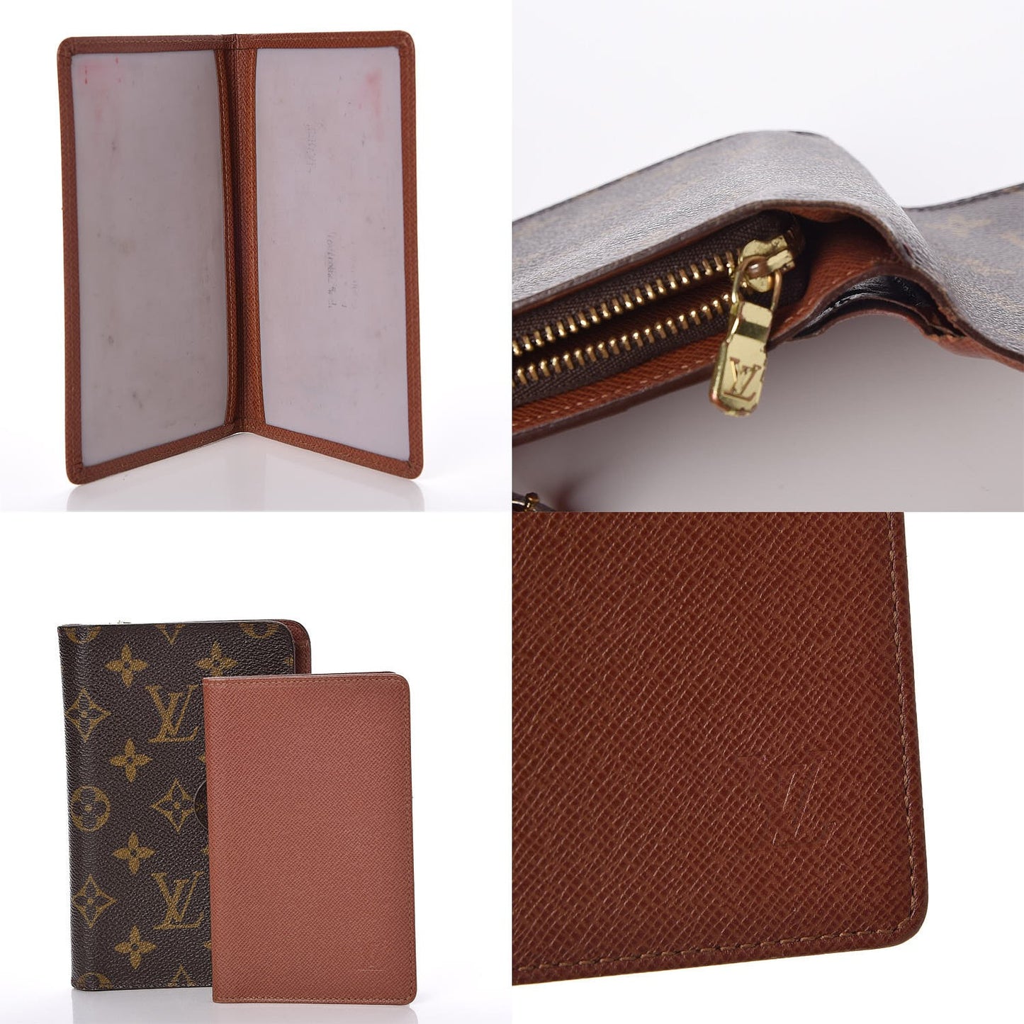 Monogram Porte Papier Zippe Wallet
