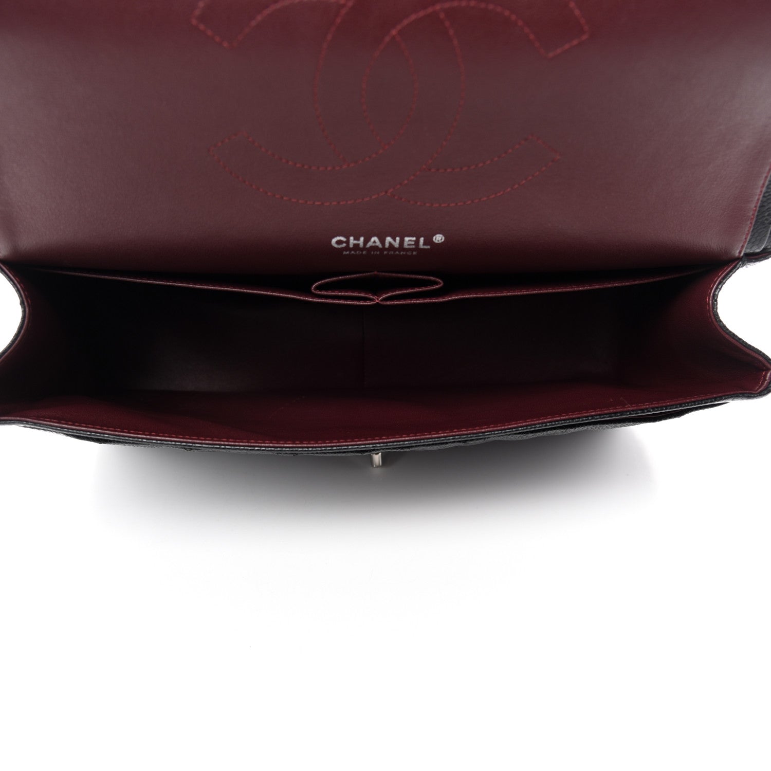 Chanel Caviar Quilted Jumbo Double Flap Black 5 of 10