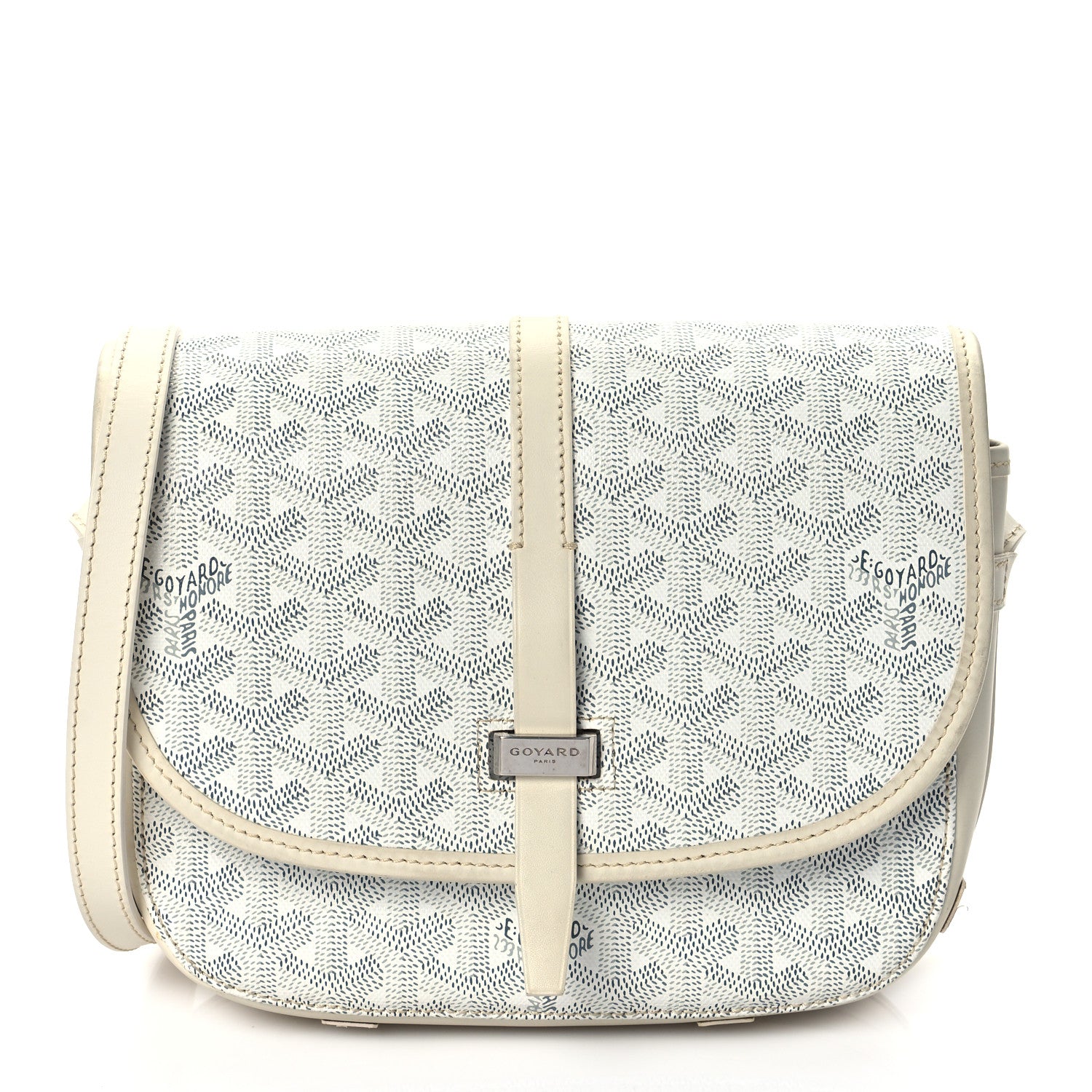 Goyard Goyardine Belvedere II PM Messenger Bag White 1 of 9