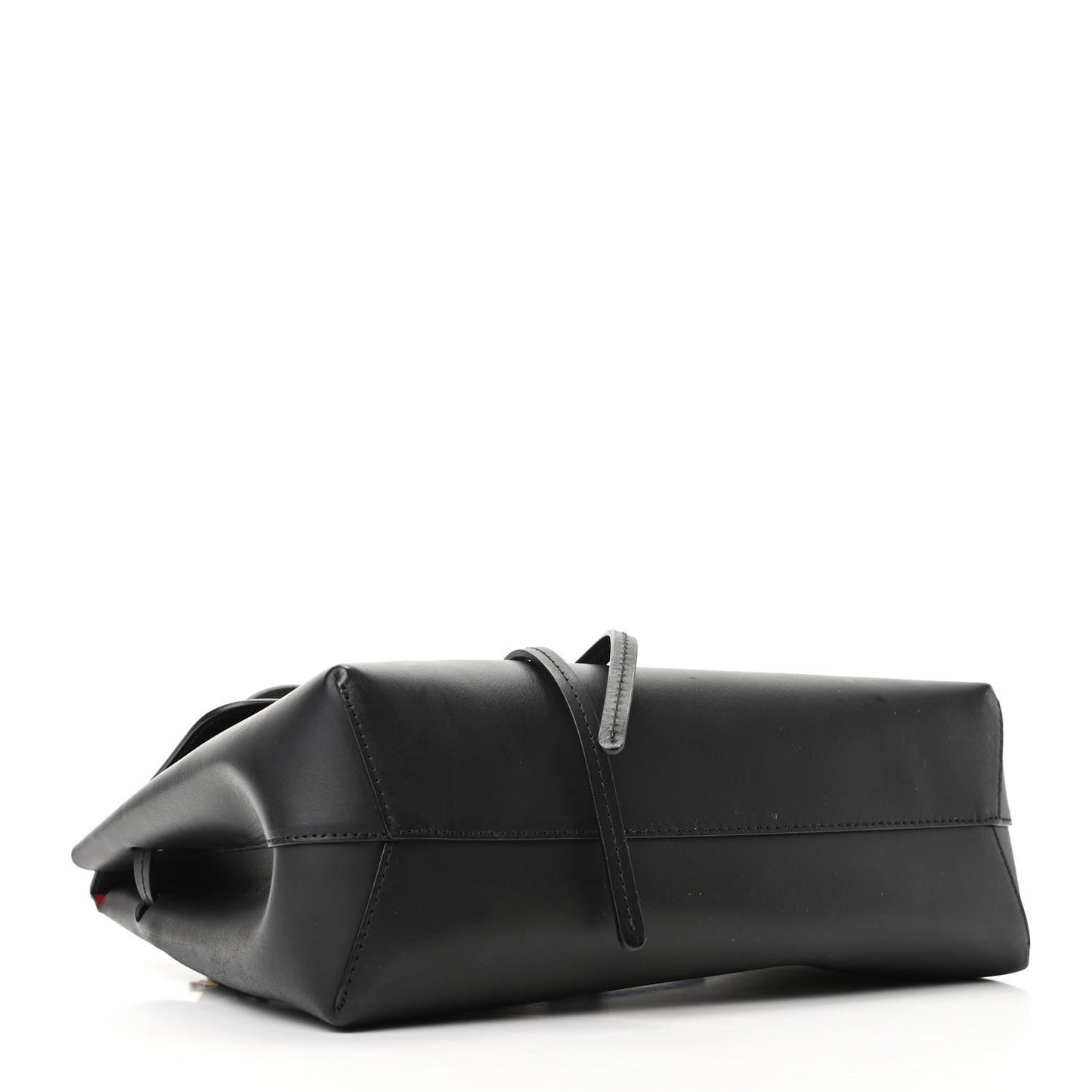 Calfskin Mini Lady Bag Black Flamma