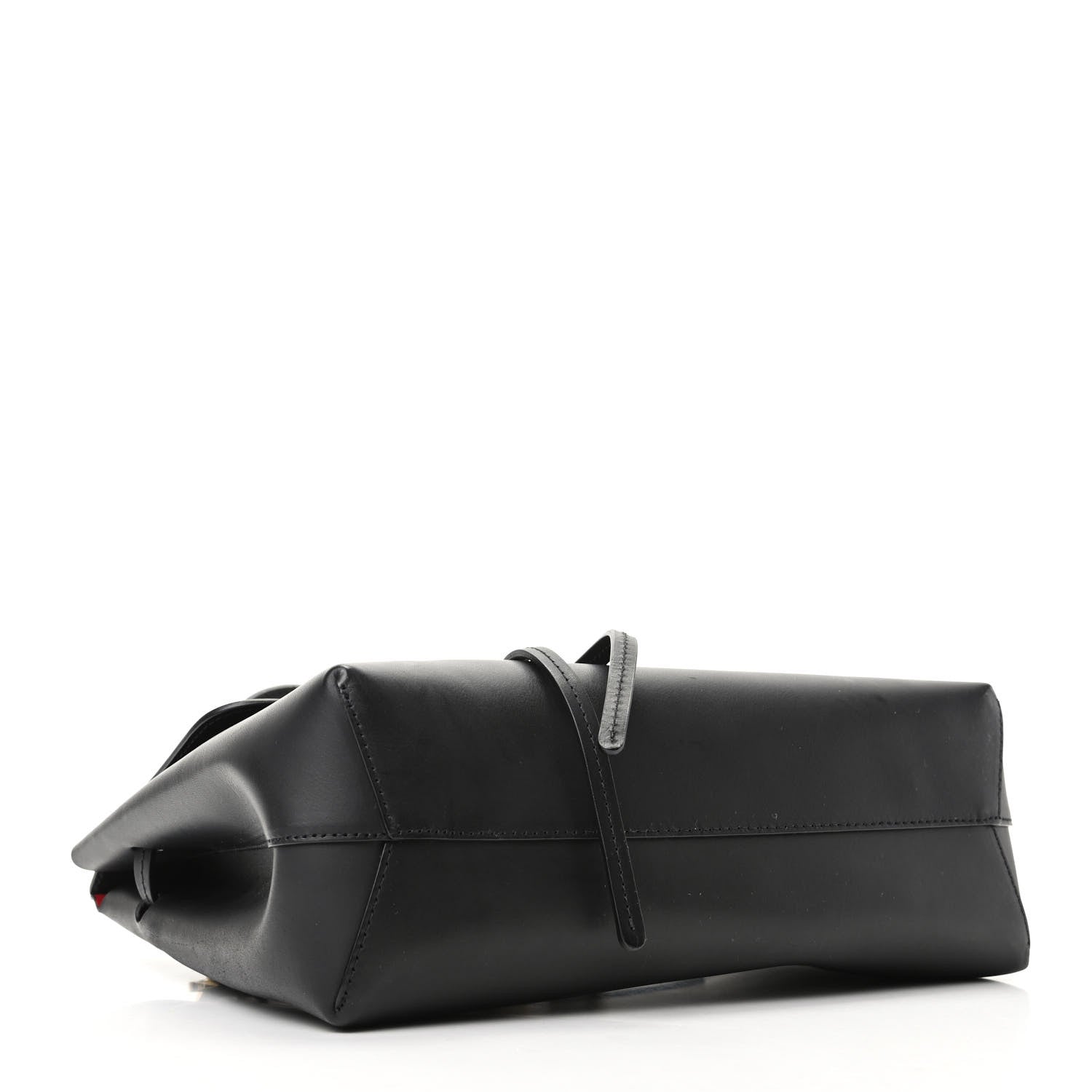 Mansur Gavriel Calfskin Mini Lady Bag Black Flamma 4 of 9