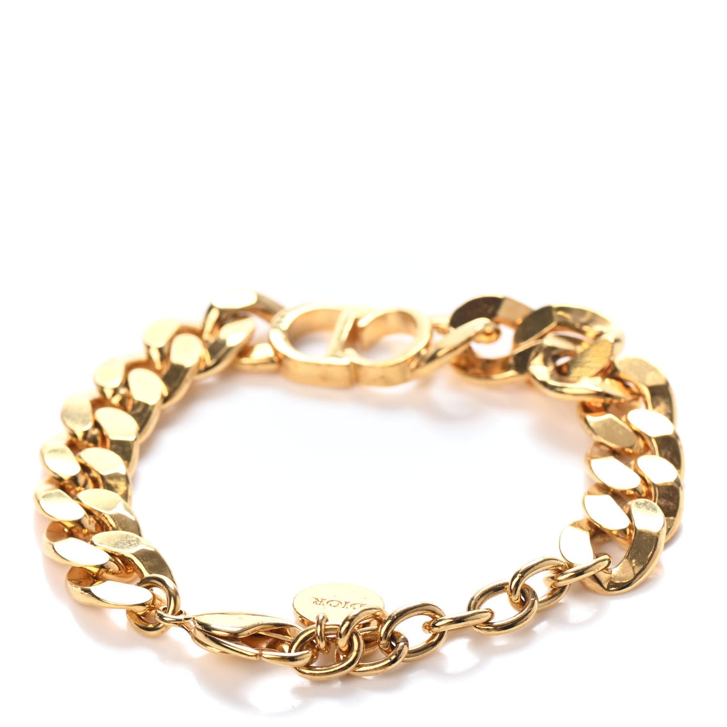 Metal Danseuse Etoile Chain Bracelet Gold