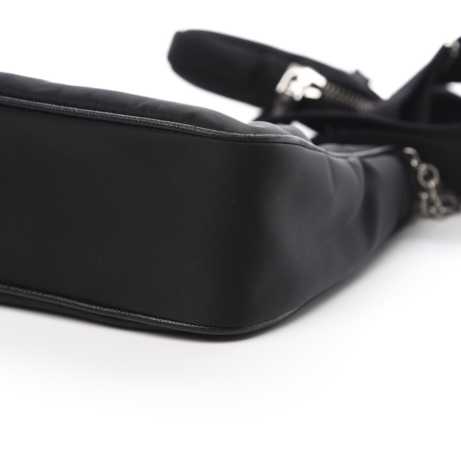 Prada Nylon Re-Edition 2005 Shoulder Bag Black 10 of 11